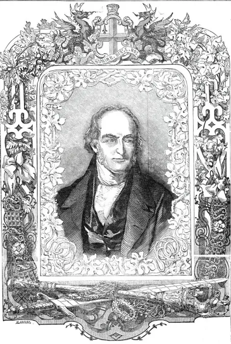 Framed Print : Portrait of the Right Hon. Michael Gibbs, Lord Mayor, 1844. Creator: Henry Anelay Framed Print : Portrait of the Right Hon. Michael Gibbs, Lord Mayor, 1844. Creator: Henry Anelay