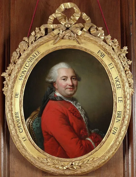 Framed Print : Portrait of Robert Benet de Montcarville (1698-1771), ca 1770 Framed Print : Portrait of Robert Benet de Montcarville (1698-1771), ca 1770