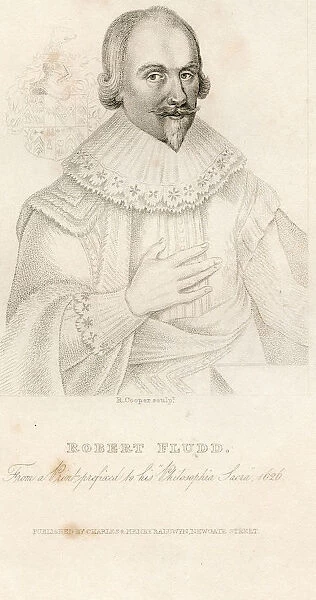 Portrait of Robert Fludd (1574-1637), 1626. Artist: Anonymous