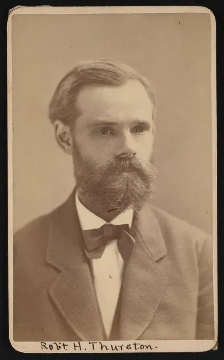Framed Print : Portrait of Robert Henry Thurston (1839-1903), July 1875. Creator: Louis Nagel Framed Print : Portrait of Robert Henry Thurston (1839-1903), July 1875. Creator: Louis Nagel