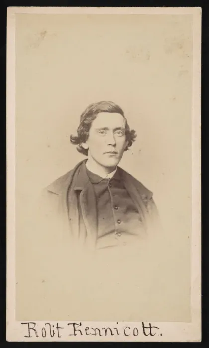 Framed Print : Portrait of Robert Kennicott (1835-1866), Before 1866. Creator: Unknown Framed Print : Portrait of Robert Kennicott (1835-1866), Before 1866. Creator: Unknown
