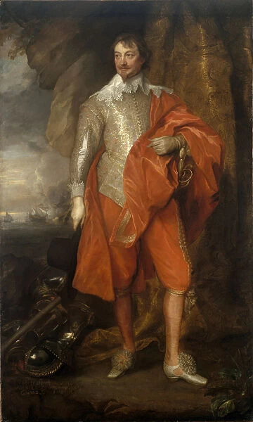 Portrait of Robert Rich, 2nd Earl of Warwick (1587-1658), Between 1632 and 1641. Artist: Dyck, Sir Anthony van (1599-1641)