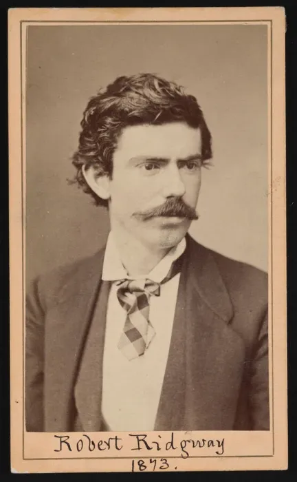 Framed Print : Portrait of Robert Ridgway (1850-1929), April 1873. Creator: Ulke Bros Framed Print : Portrait of Robert Ridgway (1850-1929), April 1873. Creator: Ulke Bros