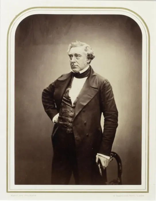 Framed Print : Portrait of Robert Stephenson (1803-1859), 1856. Creator Framed Print : Portrait of Robert Stephenson (1803-1859), 1856. Creator