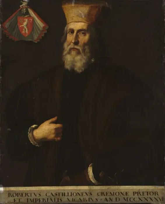 Framed Print : Portrait of Roberto Castiglione, early 1600s. Creator: Unknown Framed Print : Portrait of Roberto Castiglione, early 1600s. Creator: Unknown