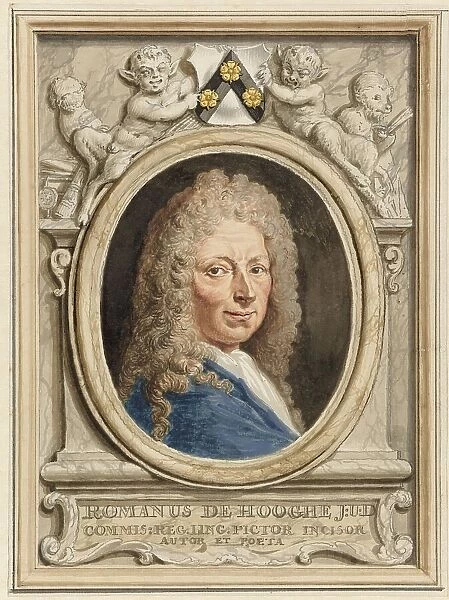 Portrait of Romeyn de Hooghe, 1730-1750. Creator: Anon
