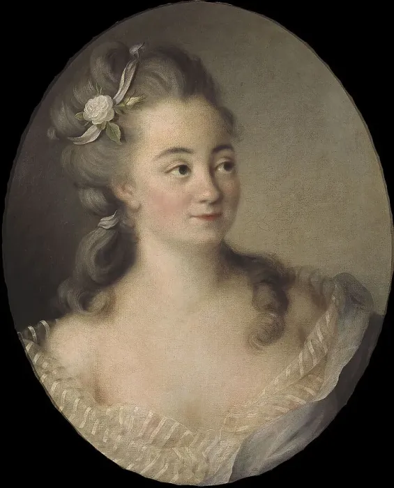 Framed Print : Portrait of Rosalie Dugazon (1755-1821). Creator: Anonymous Framed Print : Portrait of Rosalie Dugazon (1755-1821). Creator: Anonymous