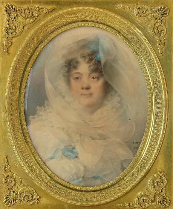 Framed Print : Portrait of Rosalie Dugazon (1755-1821), 1813. Creator: Isabey, Jean-Baptiste (1767-1855) Framed Print : Portrait of Rosalie Dugazon (1755-1821), 1813. Creator: Isabey, Jean-Baptiste (1767-1855)