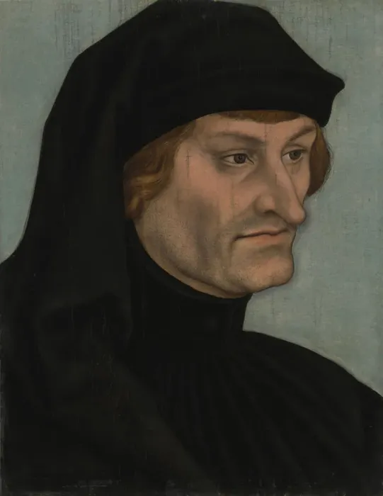 Framed Print : Portrait of Rudolphus Agricola, ca 1532 Framed Print : Portrait of Rudolphus Agricola, ca 1532
