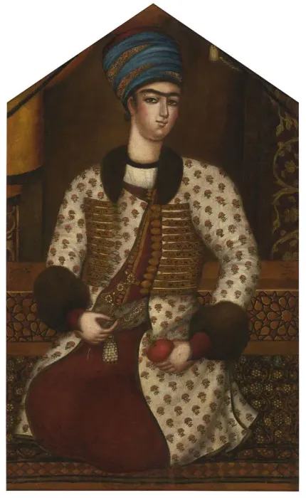 Framed Print : Portrait of Rustam Khan Zand. Artist: Sadiq, Muhammad (c. 1750-1800) Framed Print : Portrait of Rustam Khan Zand. Artist: Sadiq, Muhammad (c. 1750-1800)