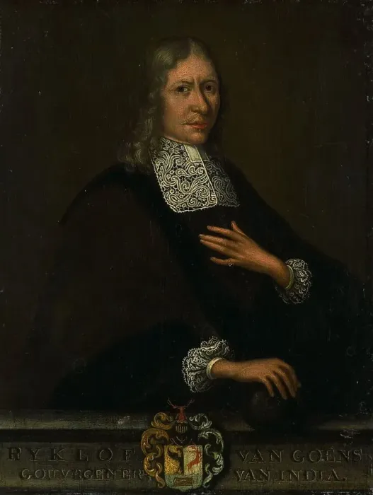 Framed Print : Portrait of Rycklof van Goens, Governor-General of the Dutch East India Company, 1750-1800. Creator: Unknown Framed Print : Portrait of Rycklof van Goens, Governor-General of the Dutch East India Company, 1750-1800. Creator: Unknown