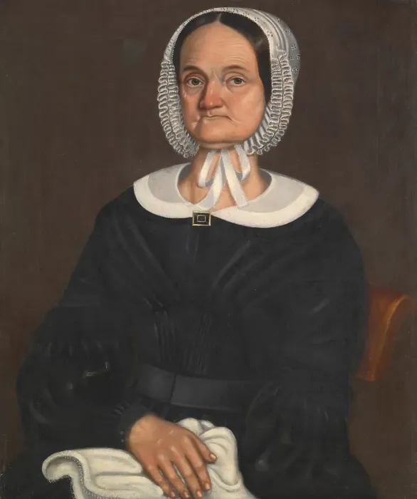 Framed Print : Portrait of Sally Montgomery, about 1830s. Creator: Unknown
