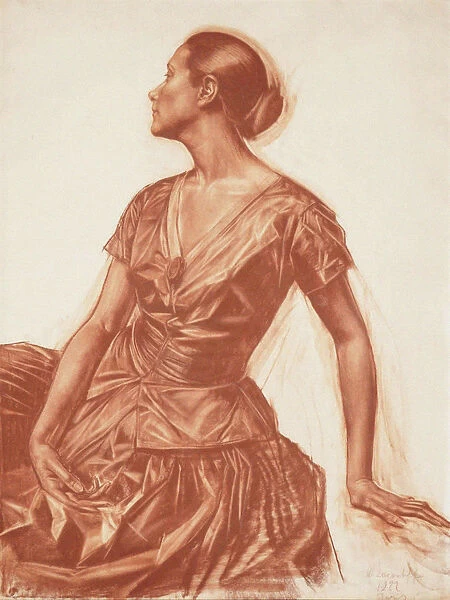 Portrait of Salomea Nikolayevna Andronikova (1888-1982)