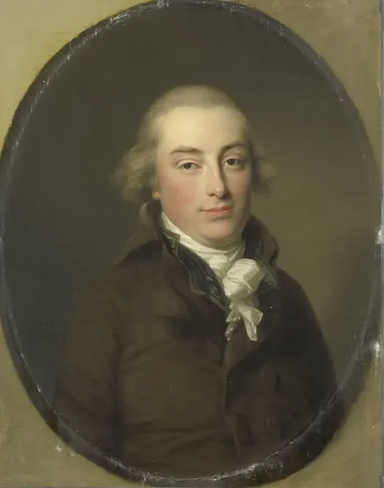 Framed Print : Portrait of Salomon Rendorp, Brewer in Amsterdam, 1793. Creator: Friedrich Tischbein Framed Print : Portrait of Salomon Rendorp, Brewer in Amsterdam, 1793. Creator: Friedrich Tischbein
