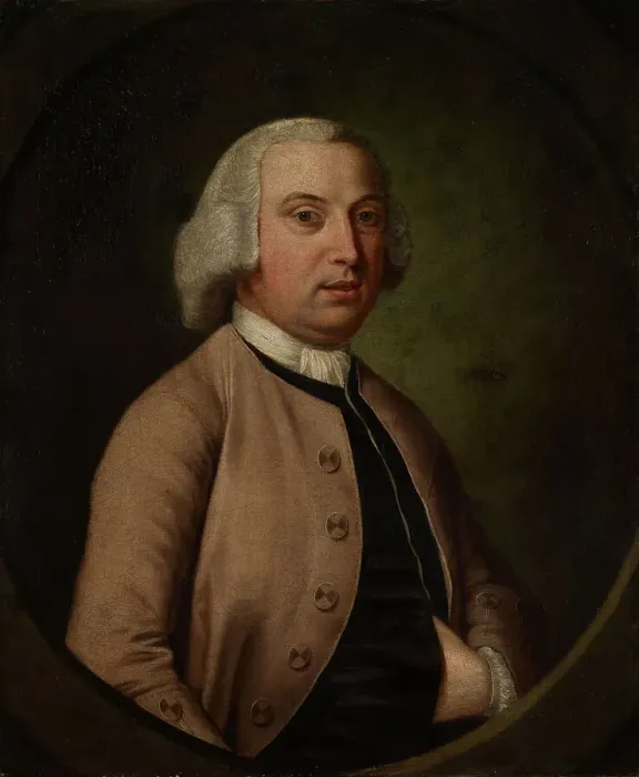 Framed Print : Portrait of Sampson Lloyd II, 1745-1750. Creator: Unknown Framed Print : Portrait of Sampson Lloyd II, 1745-1750. Creator: Unknown