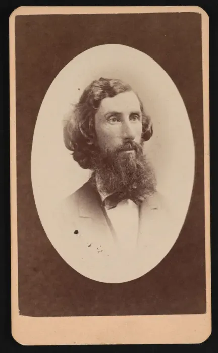 Framed Print : Portrait of Samuel Edward Warren (1831-1909), Before 1877. Creator: James M Capper