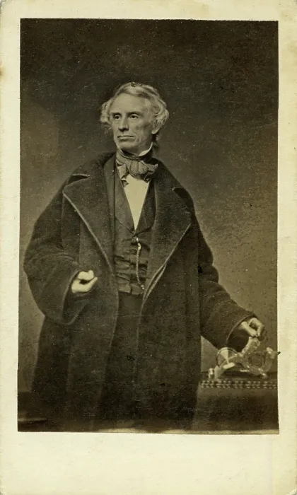 Framed Print : Portrait of Samuel Finley Breese Morse (1791-1872), c1855. Creator: Anonymous Framed Print : Portrait of Samuel Finley Breese Morse (1791-1872), c1855. Creator: Anonymous