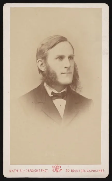 Framed Print : Portrait of Samuel Hubbard Scudder (1837-1911), Circa 1871. Creator: Mathieu Deroche Framed Print : Portrait of Samuel Hubbard Scudder (1837-1911), Circa 1871. Creator: Mathieu Deroche