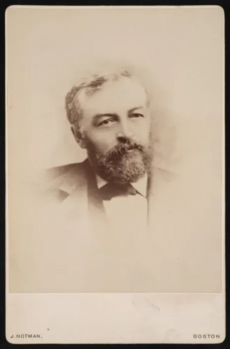 Framed Print : Portrait of Samuel Pierpont Langley (1834-1906), Before 1890. Creator: James Notman Framed Print : Portrait of Samuel Pierpont Langley (1834-1906), Before 1890. Creator: James Notman