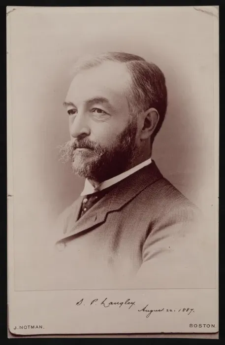 Framed Print : Portrait of Samuel Pierpont Langley (1834-1906), August 22, 1887. Creator: James Notman Framed Print : Portrait of Samuel Pierpont Langley (1834-1906), August 22, 1887. Creator: James Notman
