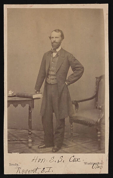 Portrait of Samuel Sullivan Cox (1824-1889), Before 1889. Creator: Mathew Brady