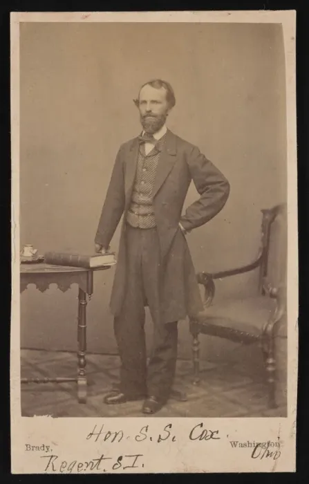 Framed Print : Portrait of Samuel Sullivan Cox (1824-1889), Before 1889. Creator: Mathew Brady Framed Print : Portrait of Samuel Sullivan Cox (1824-1889), Before 1889. Creator: Mathew Brady
