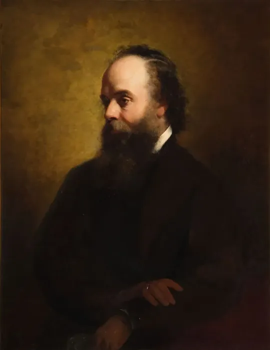 Framed Print : Portrait Of Samuel Timmins (1826-1902), 1880. Creator: William Thomas Roden Framed Print : Portrait Of Samuel Timmins (1826-1902), 1880. Creator: William Thomas Roden