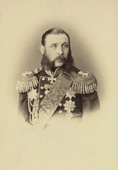 Framed Print : Portrait of Samuil Alexeyevich Greig (1827-1887), 1874 Framed Print : Portrait of Samuil Alexeyevich Greig (1827-1887), 1874