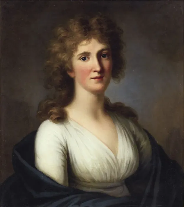 Framed Print : Portrait of Sara Anna von Miltitz (1774-1819). Artist: Tischbein, Johann Friedrich August (1750-1812) Framed Print : Portrait of Sara Anna von Miltitz (1774-1819). Artist: Tischbein, Johann Friedrich August (1750-1812)