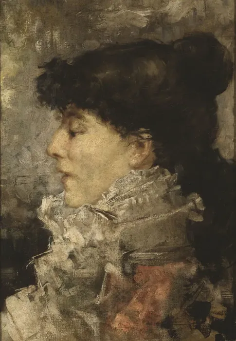 Framed Print : Portrait of Sarah Bernhardt (1844-1923), 1870s
