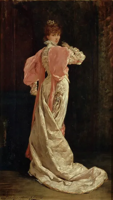 Framed Print : Portrait of Sarah Bernhardt (1844-1923), 1897. Creator: Clairin, Georges (1843-1919) Framed Print : Portrait of Sarah Bernhardt (1844-1923), 1897. Creator: Clairin, Georges (1843-1919)