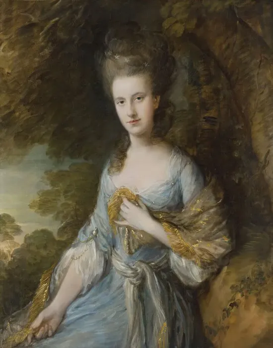 Framed Print : Portrait of Sarah Buxton, 1776. Creator: Thomas Gainsborough Framed Print : Portrait of Sarah Buxton, 1776. Creator: Thomas Gainsborough