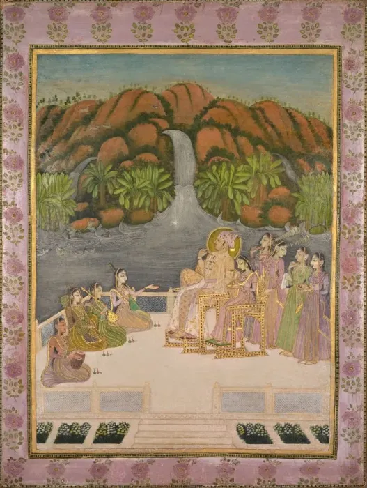 Framed Print : Portrait of Sardar Singh (Son of Savant Singh, 1730-68), c. 1760. Creator: Unknown Framed Print : Portrait of Sardar Singh (Son of Savant Singh, 1730-68), c. 1760. Creator: Unknown