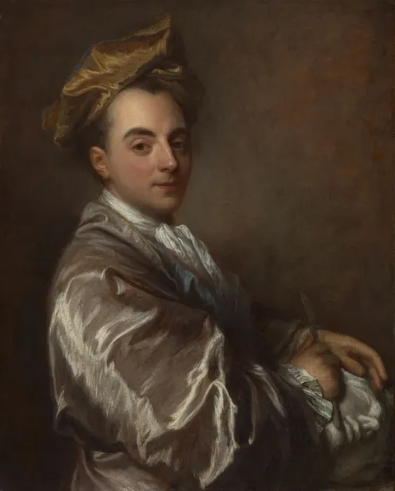 Framed Print : Portrait of a Sculptor, 1700 / 10. Creator: Jean-Baptiste Santerre Framed Print : Portrait of a Sculptor, 1700 / 10. Creator: Jean-Baptiste Santerre