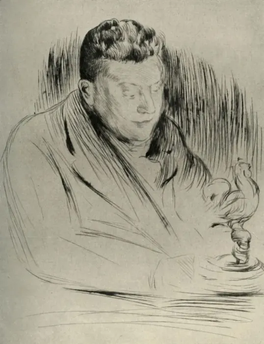 Framed Print : Portrait of the sculptor Alfred Gilbert, 1908. Creator: Unknown Framed Print : Portrait of the sculptor Alfred Gilbert, 1908. Creator: Unknown