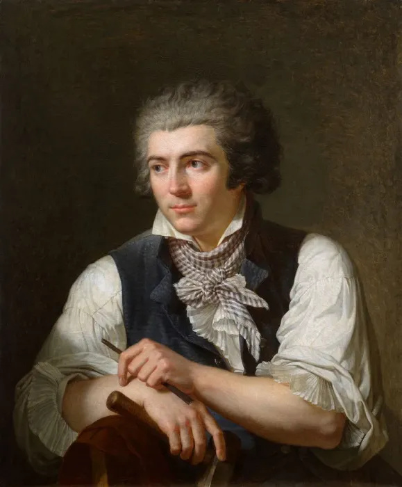 Framed Print : Portrait of the Sculptor Barthelemy Corneille (1760-1805) Framed Print : Portrait of the Sculptor Barthelemy Corneille (1760-1805)