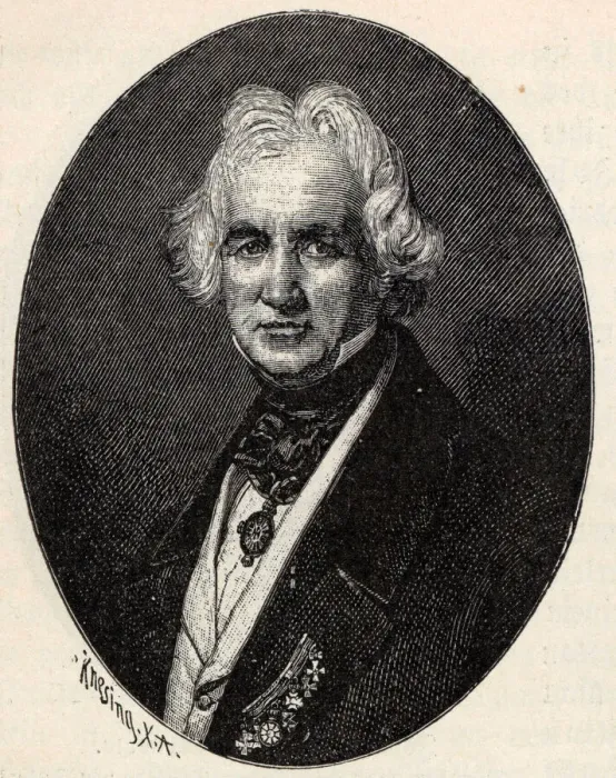 Framed Print : Portrait of the sculptor Christian Daniel Rauch (1777-1857)