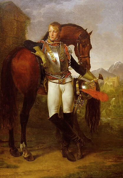 Portrait of Second Lieutenant Charles Legrand, c1810. Creator: Antoine-Jean Gros