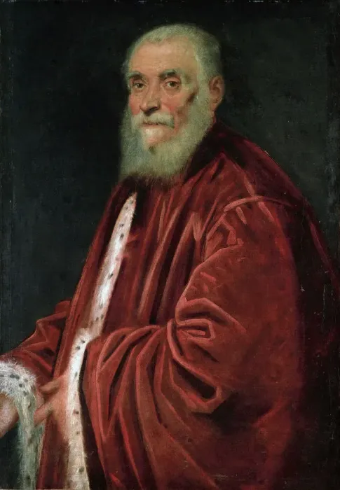 Framed Print : Portrait of the Senator Marco Grimani, c. 1580 Framed Print : Portrait of the Senator Marco Grimani, c. 1580
