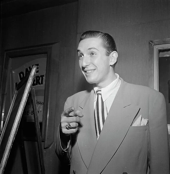 Portrait of Serge Chaloff, Club Troubadour(?), New York, N.Y. ca. Sept. 1947. Creator: William Paul Gottlieb