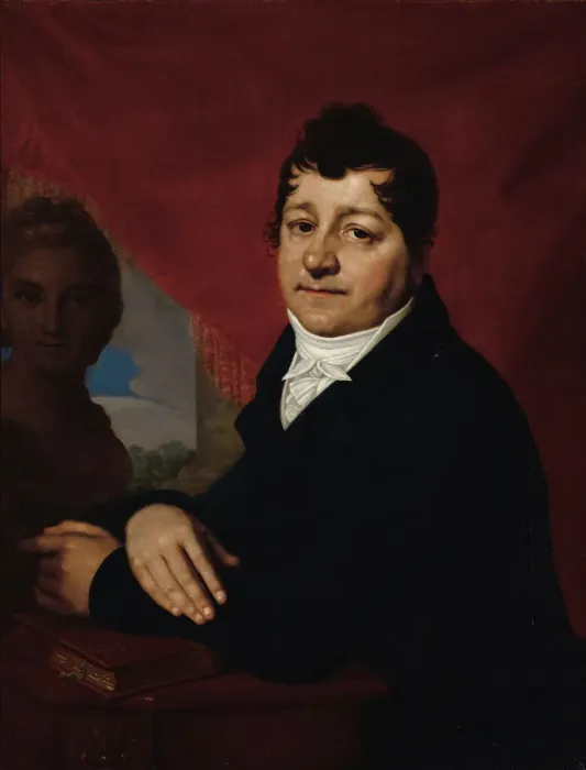 Framed Print : Portrait of Sergei Savvich Yakovlev (1763-1818), c. 1810. Artist: Borovikovsky, Vladimir Lukich (1757-1825) Framed Print : Portrait of Sergei Savvich Yakovlev (1763-1818), c. 1810. Artist: Borovikovsky, Vladimir Lukich (1757-1825)