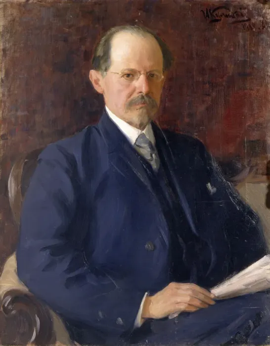 Framed Print : Portrait of Sergey Ivanovich Senkov, 1908. Artist: Kulikov, Ivan Semyonovich (1875-1941)
