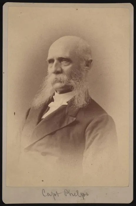 Framed Print : Portrait of Seth Ledyard Phelps (1824-1885), 1878. Creator: Samuel Montague Fassett Framed Print : Portrait of Seth Ledyard Phelps (1824-1885), 1878. Creator: Samuel Montague Fassett