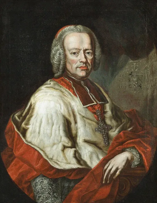 Framed Print : Portrait of Siegmund III Christoph Graf von Schrattenbach (1698-1771), Prince-Archbishop of Salzburg Creator: Anonymous Framed Print : Portrait of Siegmund III Christoph Graf von Schrattenbach (1698-1771), Prince-Archbishop of Salzburg Creator: Anonymous