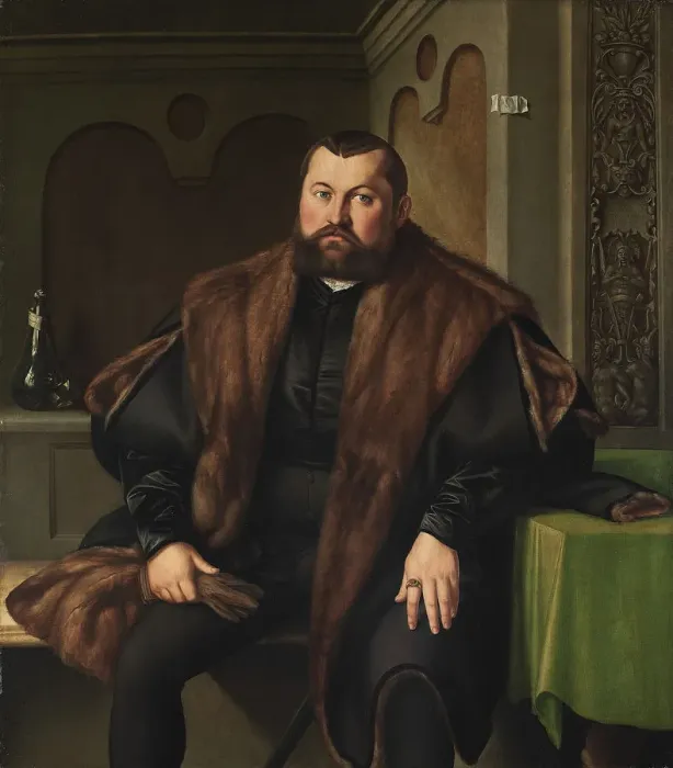Framed Print : Portrait of Sigismund Baldinger (1510-1558), 1545. Artist: Pencz, Georg (1500 / 02-1550) Framed Print : Portrait of Sigismund Baldinger (1510-1558), 1545. Artist: Pencz, Georg (1500 / 02-1550)