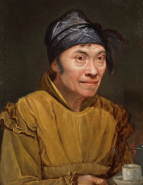 Portrait of Signora Vincensa, c1820. Creator: Olaf Johan Sodermark