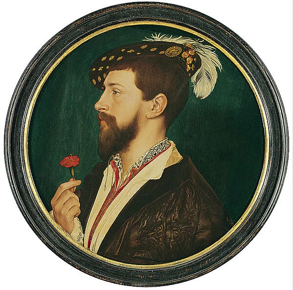 Portrait of Simon George of Cornwall. Artist: Holbein, Hans, the Younger (1497-1543)
