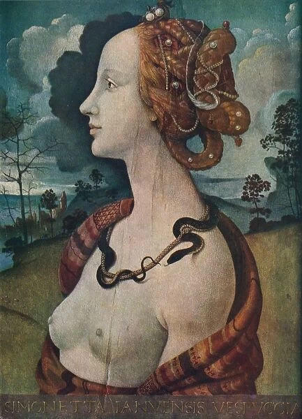 Portrait of Simonetta Vespucci, c1480, (1939). Artist: Piero di Cosimo