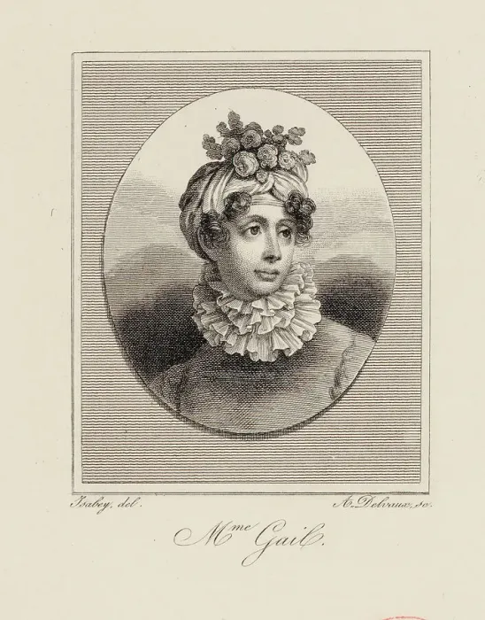 Framed Print : Portrait of the singer and composer Edmee Sophie Gail (1775-1819), ca 1819 Framed Print : Portrait of the singer and composer Edmee Sophie Gail (1775-1819), ca 1819