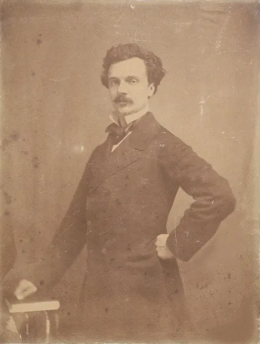 Framed Print : Portrait of the singer and composer Joseph Tagliafico (1821-1900). Creator: Anonymous Framed Print : Portrait of the singer and composer Joseph Tagliafico (1821-1900). Creator: Anonymous
